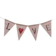 3Stk Robustes Love Banner Für Valentinstag Und Verlobung