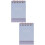 2Stk 2021-2022 Desktop Kalender , Einfaches Design, Notizfunktion 7