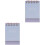 2Stk 2021-2022 Desktop Kalender , Einfaches Design, Notizfunktion 3
