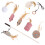 2Sets Interaktives Katzenspielzeug Mäuse-Stick Mit 9