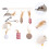 2Sets Interaktives Katzenspielzeug Mäuse-Stick Mit 10