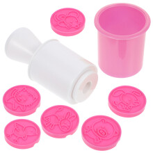 5Sets Moon Cake Molder Rosy Für Backwerkzeug Und Zuhause