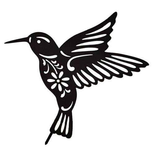2Stk Acryl Vogelstecker , Garten Und Außen Deko Elegant 1