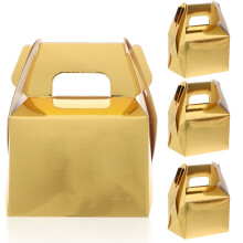 60Stk Hochzeit Geschenkboxen Aus Robustem Kraftpapier in Gold