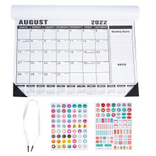 4Stk 2023 Tischkalender Schwarz Vielseitig Für Büro Und Zuhause