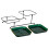2Sets Leichtes Dessert- Und Snacktablett Mit Langlebigem Material 11