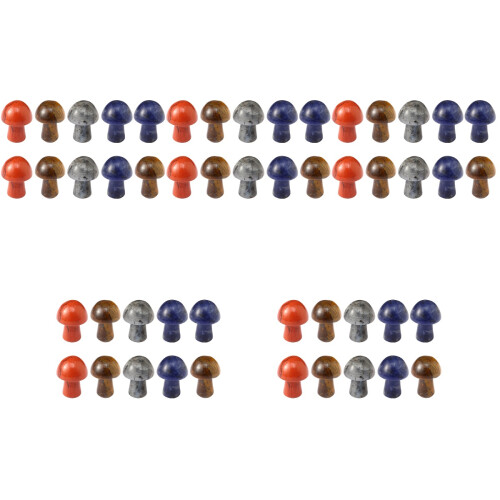 50Stk Schmuck Kristall Steine Topf 2
