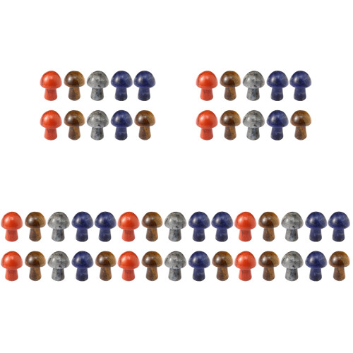 50Stk Schmuck Kristall Steine Topf 1