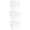 3Stk Herzförmige Transparent Für 8