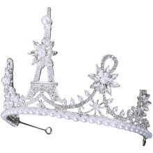 4Stk Schimmernder Brautschmuck Silber Haaraccessoire Für Fest & Feier