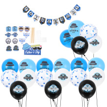 4Sets Hängende Vätertag Deko Banner Luftballons Fürs Fest