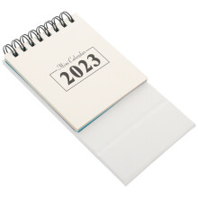 4Stk Kleines Tischkalender Weiß Desktop Kalender 2023