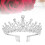 4Stk Silberne Tiara Mit Für Hochzeit Und 10