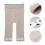 3Stk Baby Warmleggings Beige Kinderhose Elastisch Winter 11