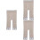 3Stk Baby Warmleggings Beige Kinderhose Elastisch Winter 7