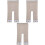 3Stk Baby Warmleggings Beige Kinderhose Elastisch Winter 4