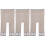 3Stk Baby Warmleggings Beige Kinderhose Elastisch Winter 5