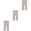 3Stk Baby Warmleggings Beige Kinderhose Elastisch Winter 6