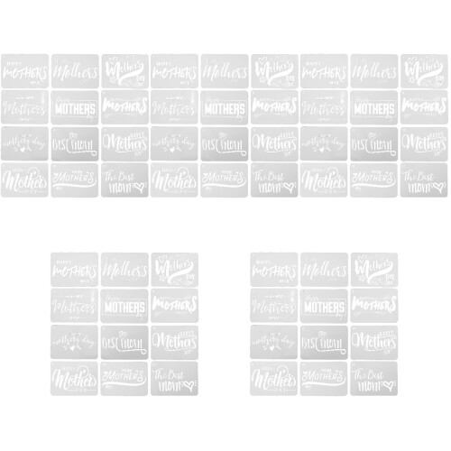 60Ud Stencils De Manualidades Blancas Para Infantil 2