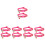 10Ud Collar Decorativo Para Con Estampado De 5