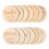 2Ud Placas De Madera Beige Bebé Mensuales Decorativas 10