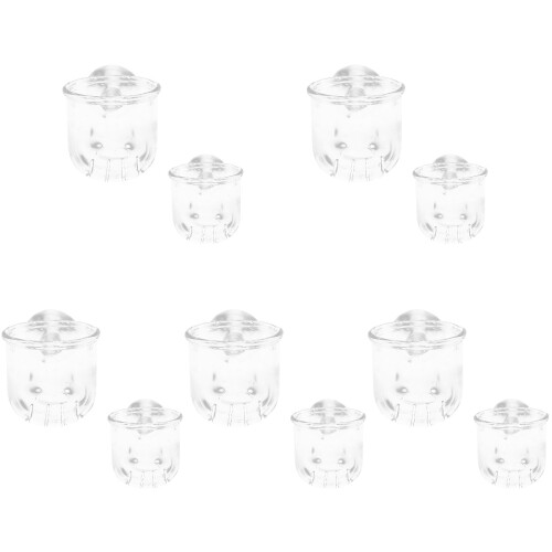 10Ud Comedero De Transparente Para Peces Y Crustáceos 1