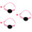 3Ud Collar Para Reflectante Con Y Estuche Rosa 7