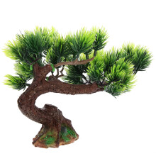 2Ud Bonsái De Resina Para Acuario, Árbol Artificial Multicolor
