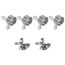 2Jgo Anillos Para Tejer Phoenix En Plata