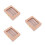 3Ud Para Guardar Bebé Madera Resistente Color Marrón 11