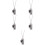 5Ud Urna De Para Perro Collar Negro Inoxidable 7