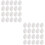 100Ud Huevos Para Centros De DIY Duraderos Y Sólidos 6