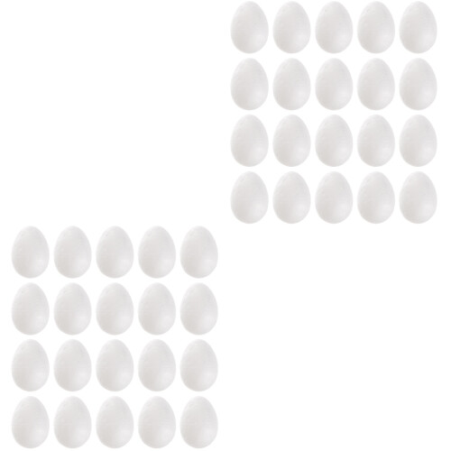 100Ud Huevos Para Centros De DIY Duraderos Y Sólidos 2