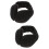 2Ud Orejeras Negras De Ajustables Para Mujer Unisex 7