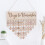2Ud Pared Madera DIY Beige Con 50 Piezas Para Recordatorios 4