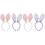 4Ud Diademas Decorativas De De Multicolor Para Eventos 2