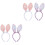 4Ud Diademas Decorativas De De Multicolor Para Eventos 3