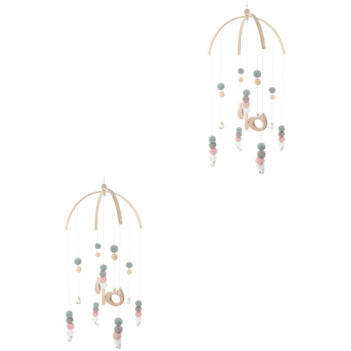 2Pièces Mobile Berceau Bébé Suspendu Style Coloré 2