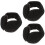 3Pièces Protection Hiver Noir Unisexe Pliable Réglable 6