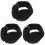 3Pièces Protection Hiver Noir Unisexe Pliable Réglable 2