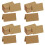 140Pièces Cartes Kraft Pour Nom, Support De Table Marron 7