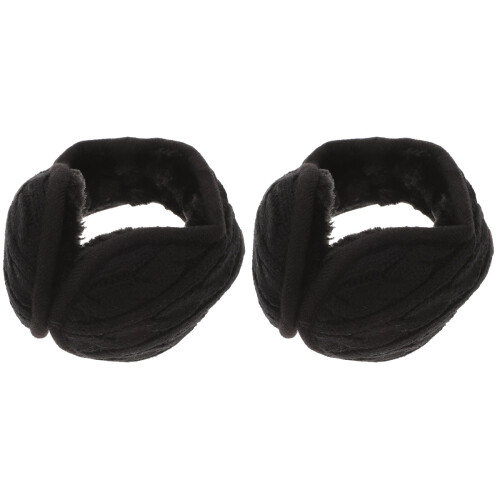 2Pièces Coupe-Vent Oreillettes Unisexe Hiver Ajustable 1