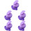 5Pièces Outils De Découpe D'angles Papier Violet Pour Scrapbook 11