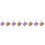 4Paires Boucles D'oreilles Multicolores Femme 4