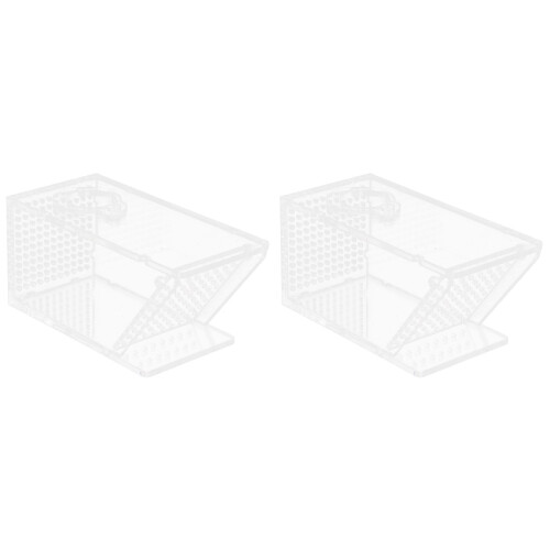 2Pièces Coffret -Crabes Transparent En Pour Aquarium 1