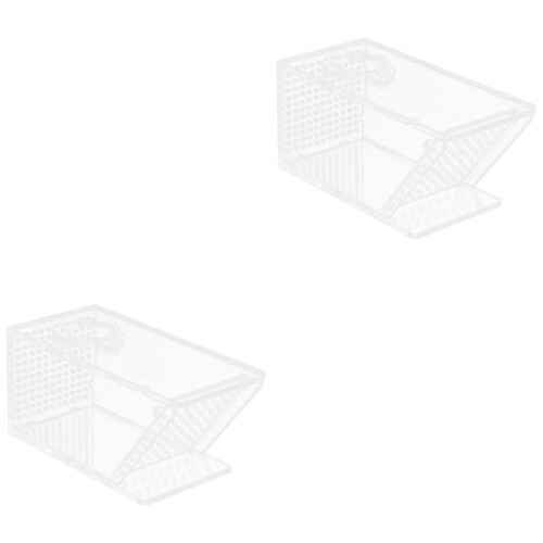 2Pièces Coffret -Crabes Transparent En Pour Aquarium 2