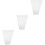 60Pcs Durable Clear Cellophane Wrap Bags for Flower Gift Packaging 5