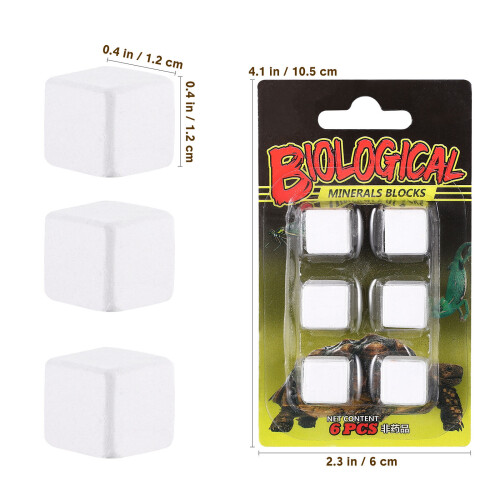 24Pièces Calcium Durable Pour Reptiles 1