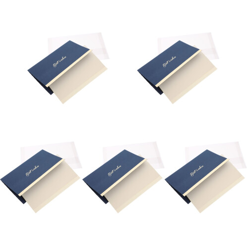 5Pièces Cartes Main Mariage Élégance Et Qualité 1