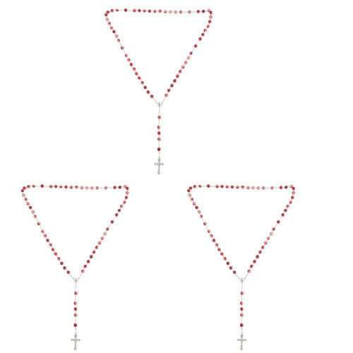3Pièces Colliers Croix Bébé Durable Pour Baptême Shower Et Communion 1